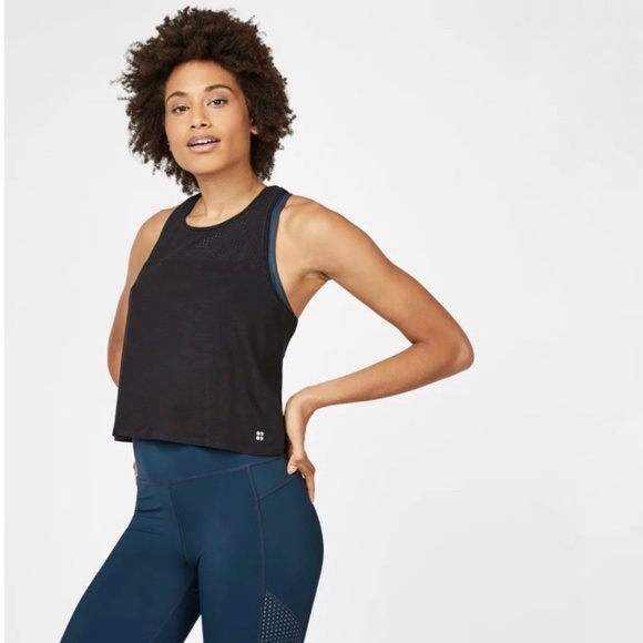 Sweaty Betty Breeze Short Running Vest - Picture 1 of 11
